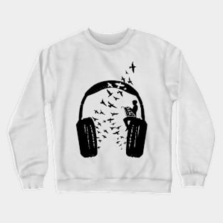 Headphone Glockenspiel Crewneck Sweatshirt